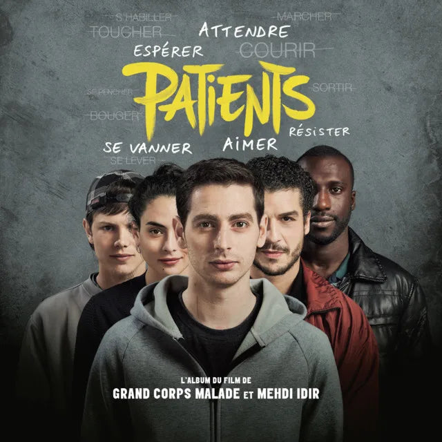 Music print | Grand Corps Malade - Patients poster connecté