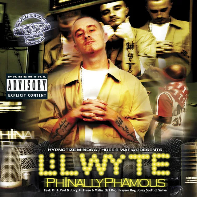Music print | Lil Wyte - Phinally Phamous Chopped & Screwed poster connecté