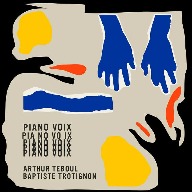 Music print | Arthur Teboul & Baptiste Trotignon - Piano Voix poster connecté