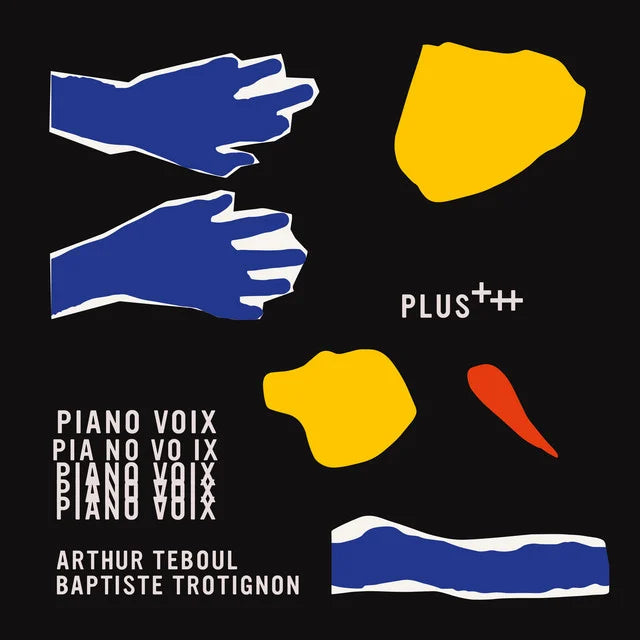 Music print | Arthur Teboul & Baptiste Trotignon - Piano Voix Plus poster connecté