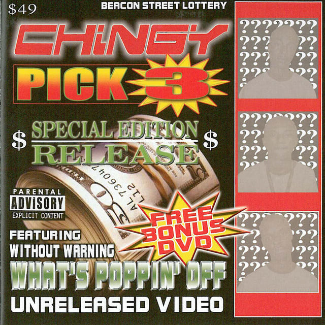 Music print | Chingy - Pick 3 poster connecté