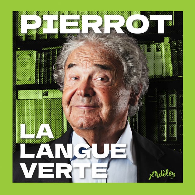 Music print | Pierre Perret - Pierrot - La langue verte poster connecté