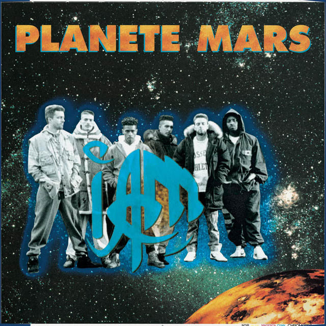 Music print | IAM - Planete Mars poster connecté