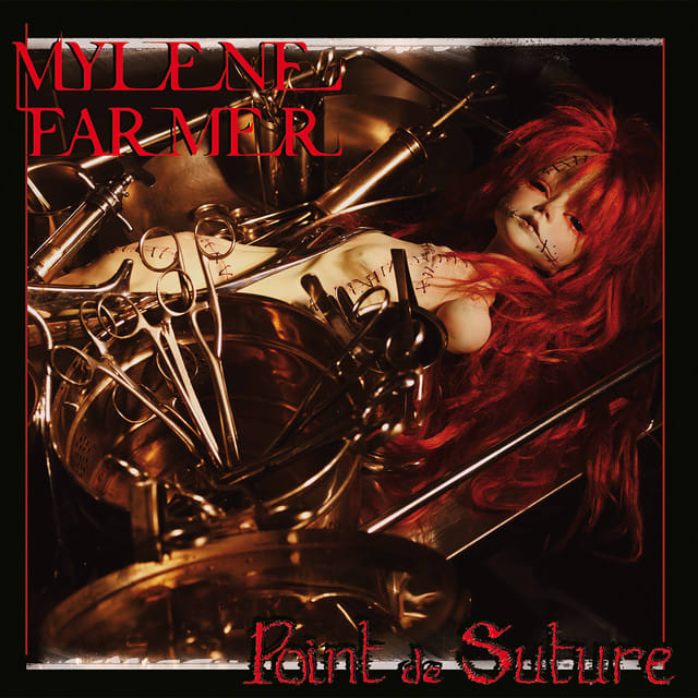Music print | Mylène Farmer - Point de suture poster connecté
