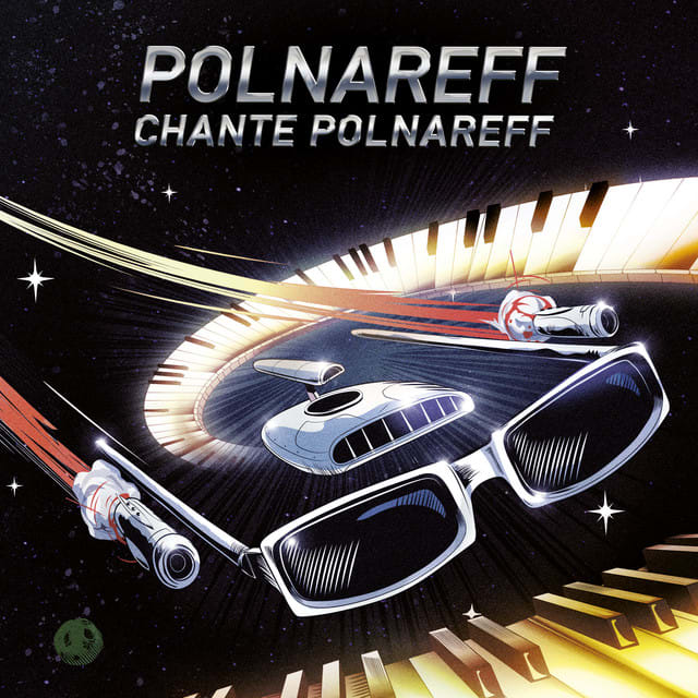 Music print | Michel Polnareff - Polnareff chante Polnareff poster connecté