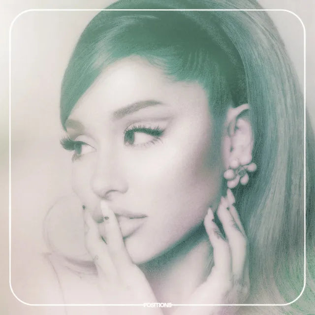 Music print | Ariana Grande - Positions poster connecté
