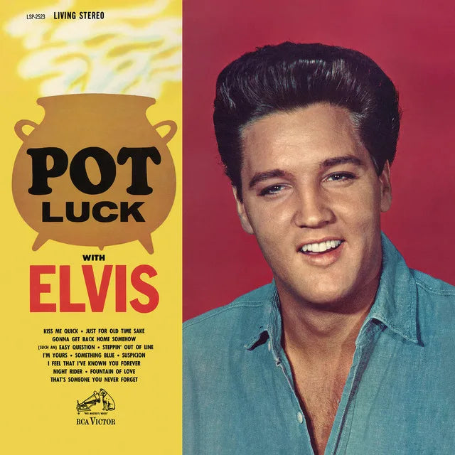 Music print | Elvis Presley - Pot Luck poster connecté