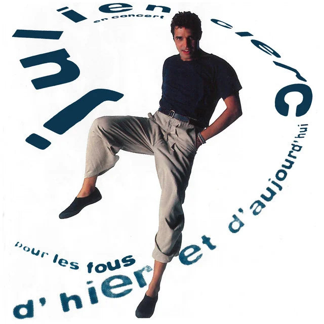 Music print | Julien Clerc - Pour les fous d'hier et d'aujourd'hui (Live) poster connecté