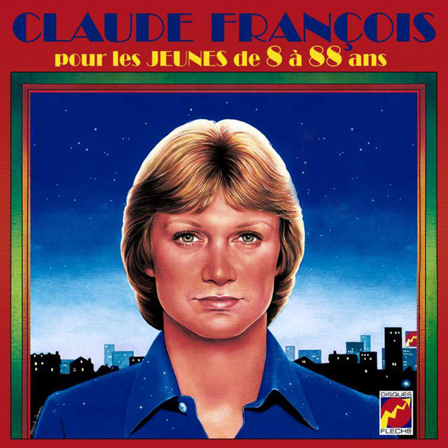 Music print | Claude François - Pour les jeunes de 8 à 88 ans poster connecté