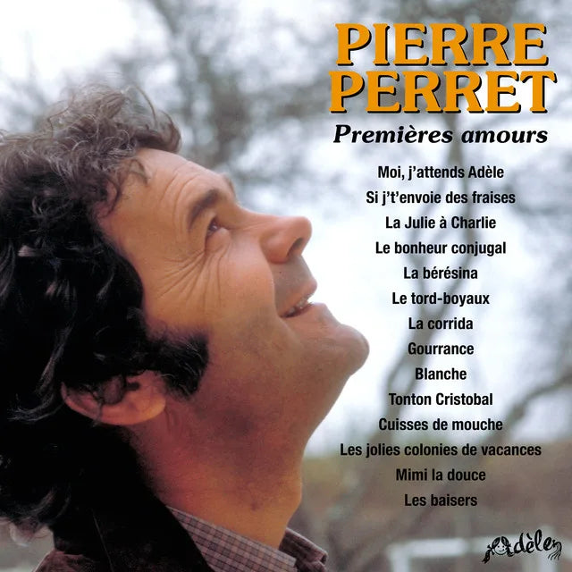 Music print | Pierre Perret - Premières amours poster connecté