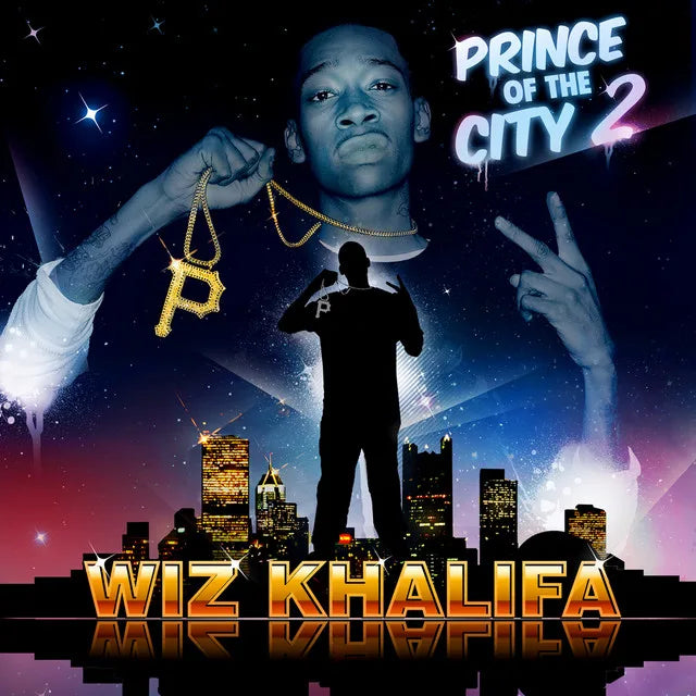 Music print | Wiz Khalifa - Prince Of The City 2 poster connecté