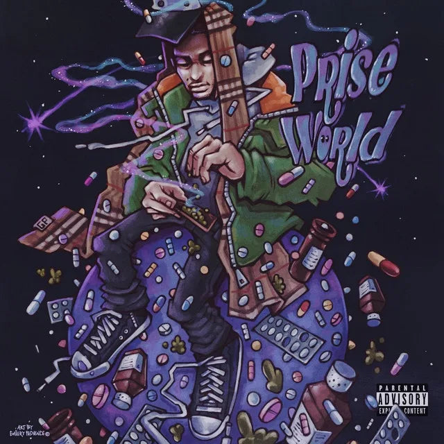 Music print | Serane - Prise World poster connecté