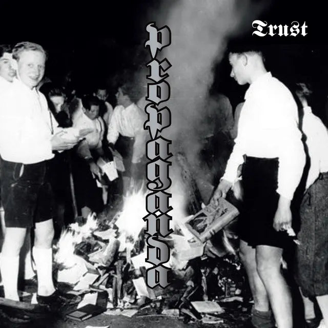 Music print | TRUST - Propaganda poster connecté
