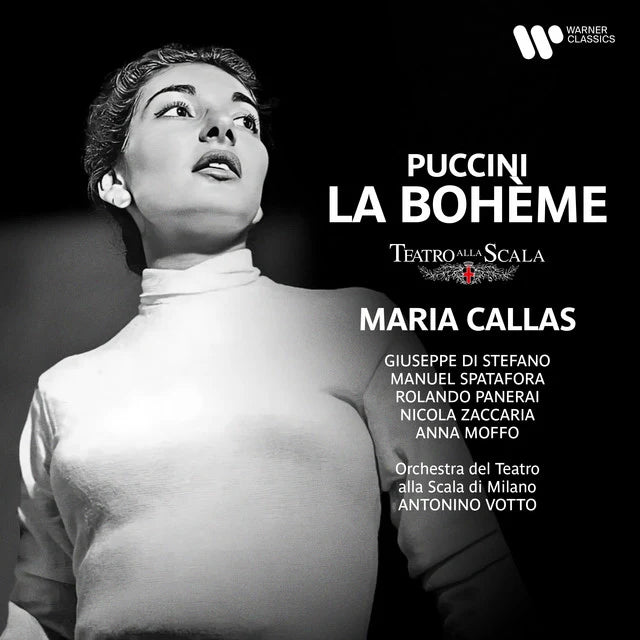 Music print | Giacomo Puccini & Maria Callas & Orchestra Del Teatro Alla Scala, Milano & Antonino Votto - Puccini: La bohème poster connecté