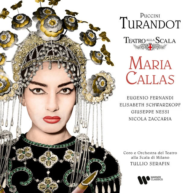 Music print | Giacomo Puccini & Maria Callas & Tullio Serafin & Orchestra Del Teatro Alla Scala, Milano - Puccini: Turandot poster connecté