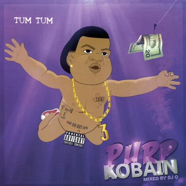 Music print | Tum Tum - Purp Kobain poster connecté