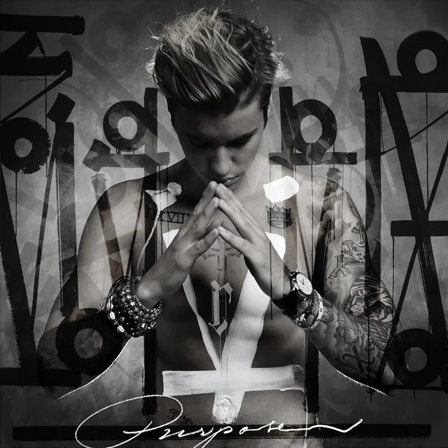 Music print | Justin Bieber - Purpose (Deluxe) poster connecté