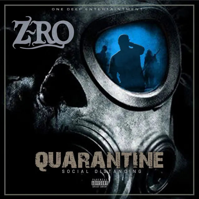 Music print | Z-Ro - Quarantine: Social Distancing poster connecté
