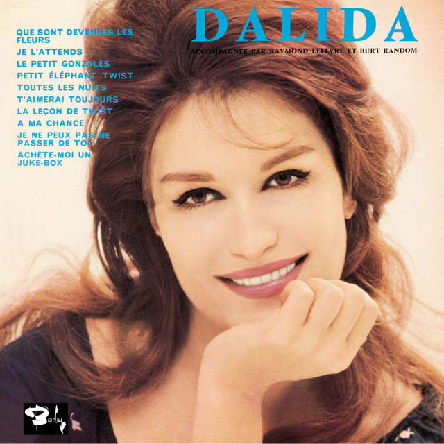 Music print | Dalida - Que Sont Devenues Les Fleurs / Volume 10 poster connecté