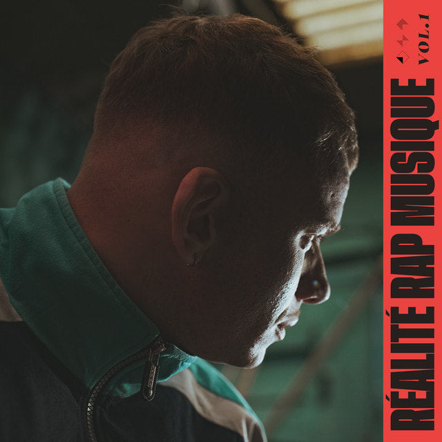 Affiche de l'album Réalité Rap Musique, Vol. 1 de BEN plg, poster connecté NFC 30 × 30 cm