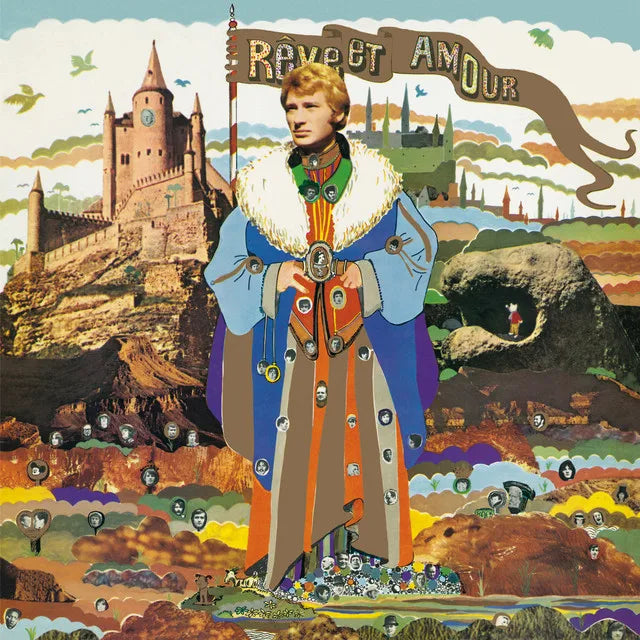 Music print | Johnny Hallyday - Rêve et amour poster connecté