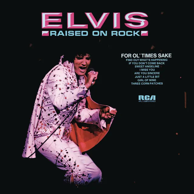 Music print | Elvis Presley - Raised On Rock poster connecté