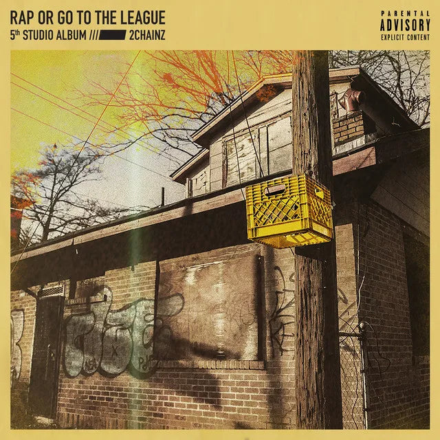 Music print | 2 Chainz - Rap Or Go To The League poster connecté