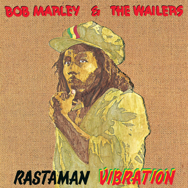 Music print | Bob Marley & The Wailers - Rastaman Vibration poster connecté