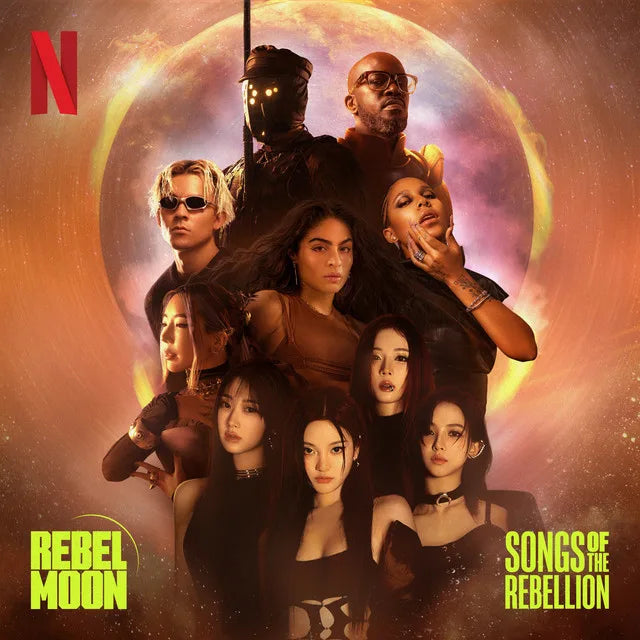 Music print | Jessie Reyez & Tokischa & Tainy - Rebel Moon: Songs of the Rebellion (Inspired by the Netflix Films) poster connecté