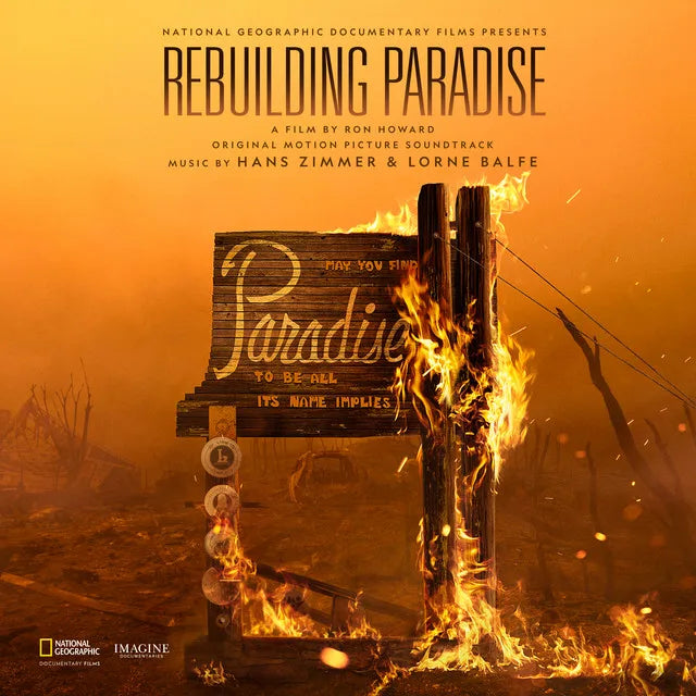 Music print | Hans Zimmer & Lorne Balfe - Rebuilding Paradise (Original Motion Picture Soundtrack) poster connecté