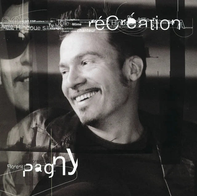 Music print | Florent Pagny - Recreation poster connecté