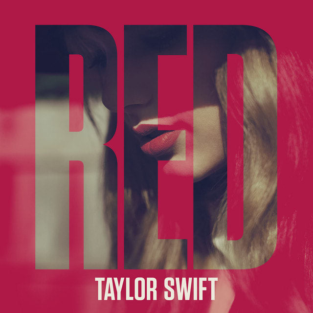 Music print | Taylor Swift - Red (Deluxe Edition) poster connecté