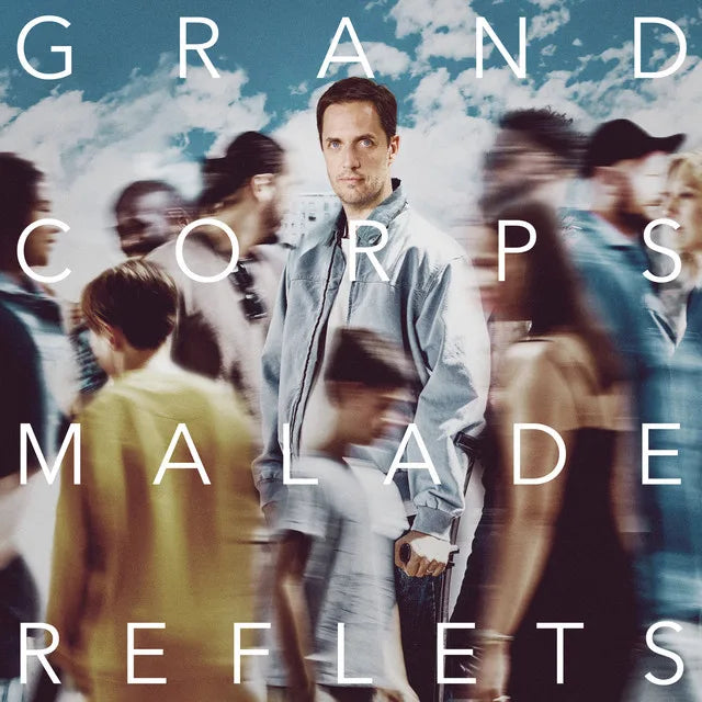 Music print | Grand Corps Malade - REFLETS poster connecté