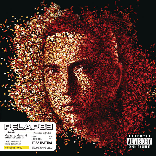 Music print | Eminem - Relapse [Deluxe] poster connecté