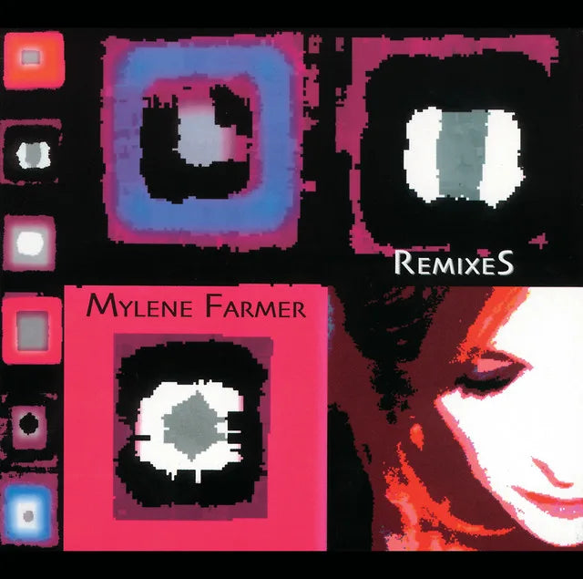 Music print | Mylène Farmer - Remixes poster connecté
