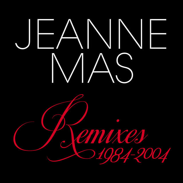 Music print | Jeanne Mas - Remixes 1984-2004 poster connecté