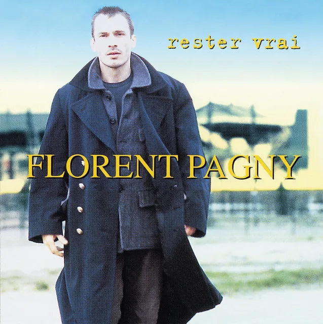 Music print | Florent Pagny - Rester Vrai poster connecté