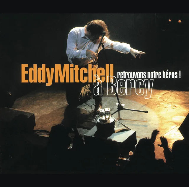 Music print | Eddy Mitchell - Retrouvons Notre Heros poster connecté