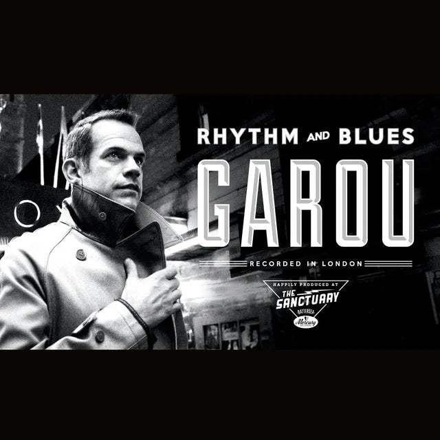 Music print | Garou - Rhythm And Blues poster connecté