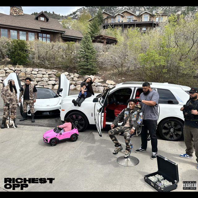 Music print | YoungBoy Never Broke Again - Richest Opp poster connecté