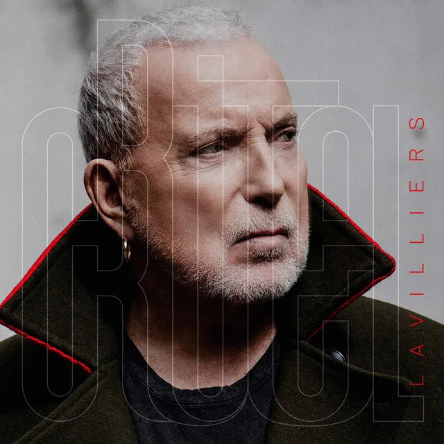 Affiche de l'album Rite cruel de Bernard Lavilliers, poster connecté NFC 30 × 30 cm