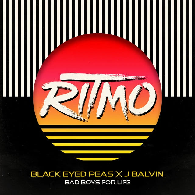Music print | Black Eyed Peas & J Balvin - RITMO (Bad Boys For Life) poster connecté