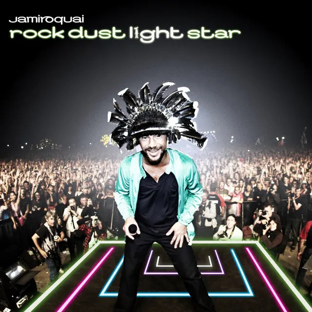 Music print | Jamiroquai - Rock Dust Light Star poster connecté