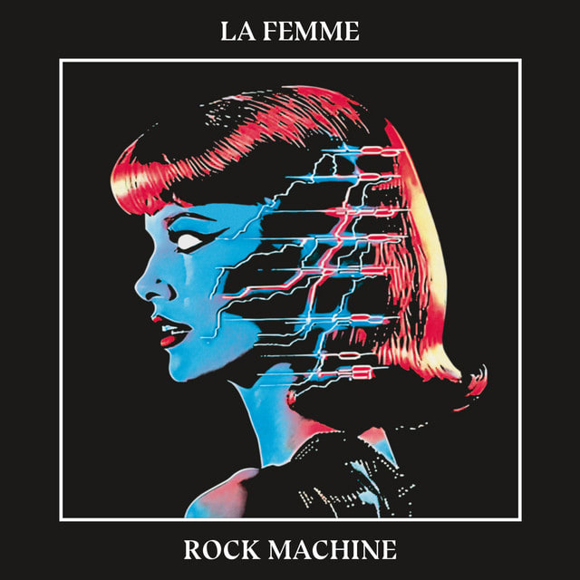 Music print | La Femme - Rock Machine poster connecté