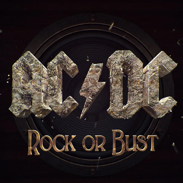Music print | AC/DC - Rock or Bust poster connecté
