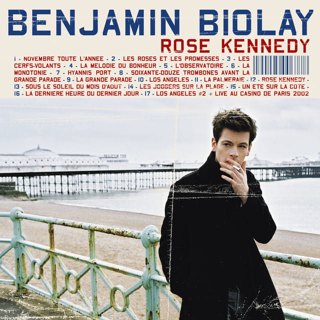 Music print | Benjamin Biolay - Rose Kennedy (Edition Deluxe) poster connecté