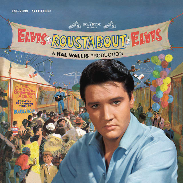Music print | Elvis Presley - Roustabout poster connecté