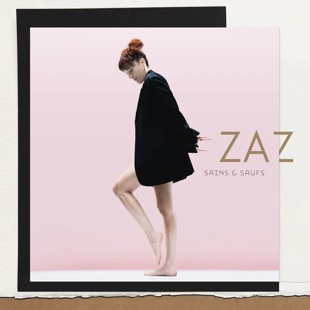 Music print | Zaz - Sains et saufs (Deluxe) poster connecté