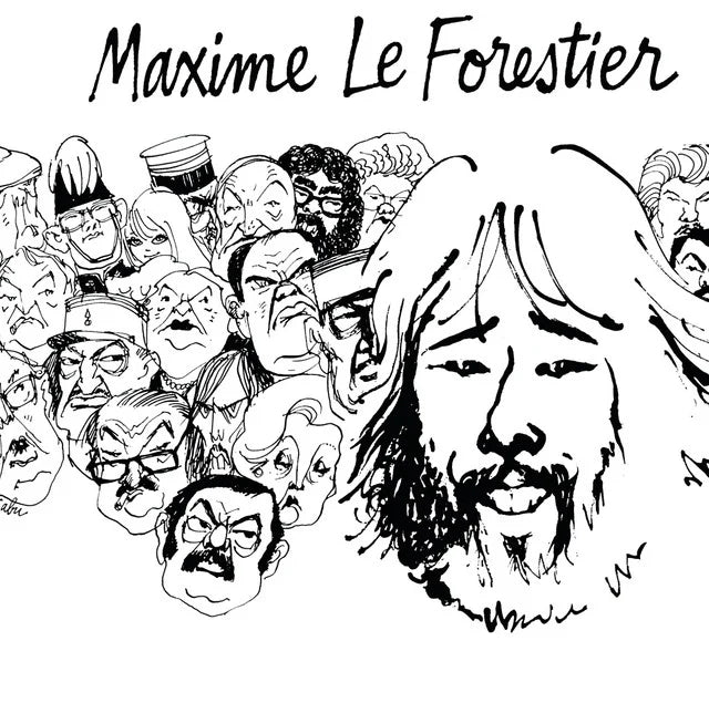 Music print | Maxime Le Forestier - Saltimbanque poster connecté