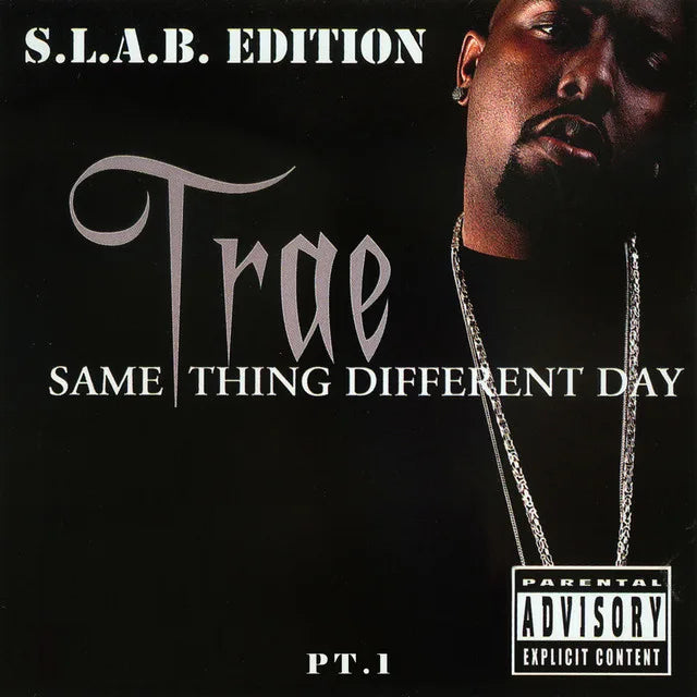Music print | Trae Tha Truth - Same Thing Different Day, Pt. 1 (S.L.A.B.ed) poster connecté